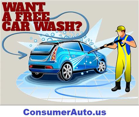 Free Car Wash Coupon Enjoy A Sparkling Clean Car Without Breaking The Bank Consumer Auto