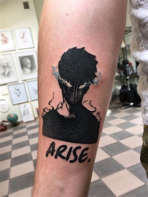 Fresh Solo Leveling Tattoo Arise R Sololeveling