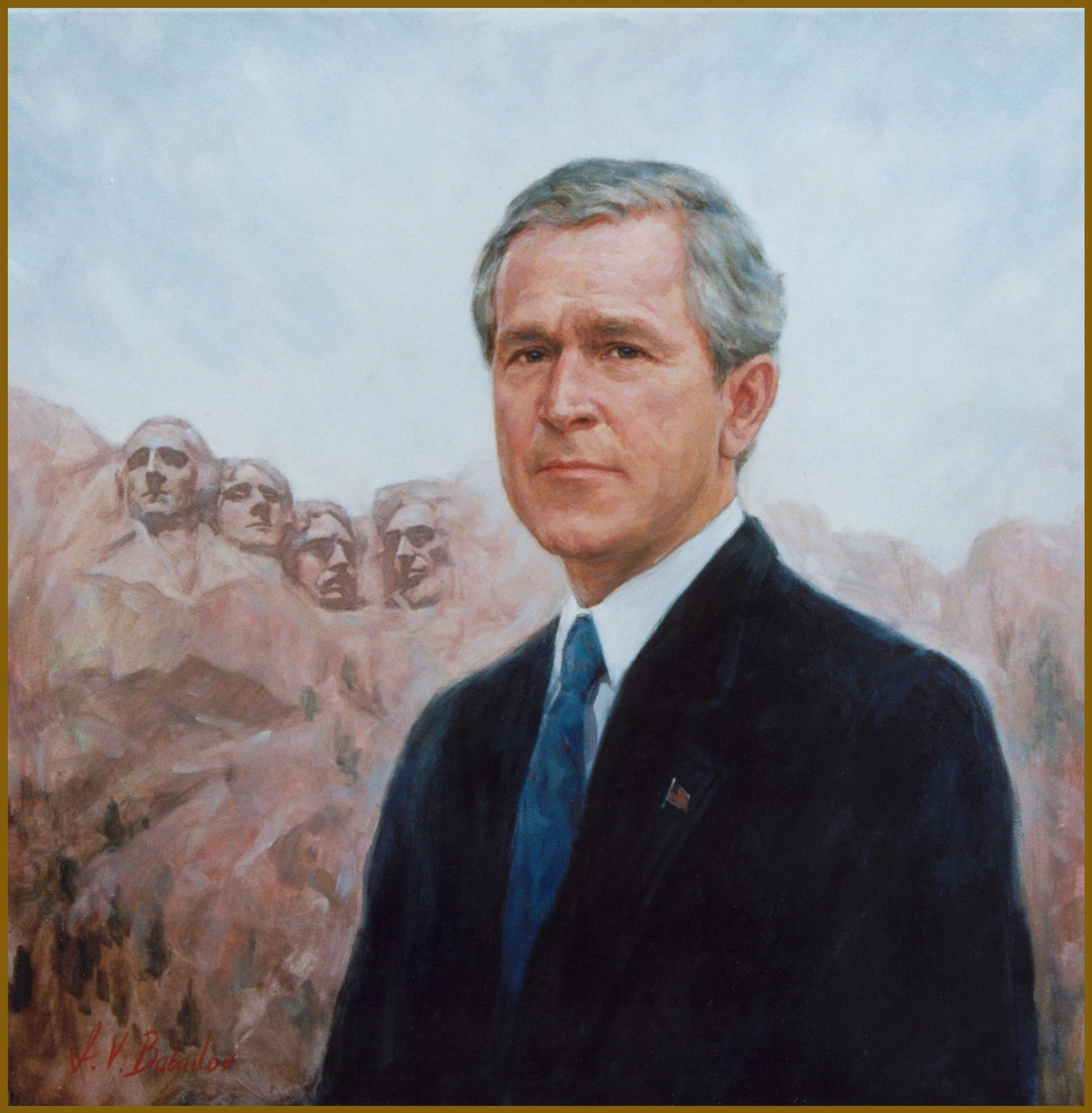 George W Bush Art