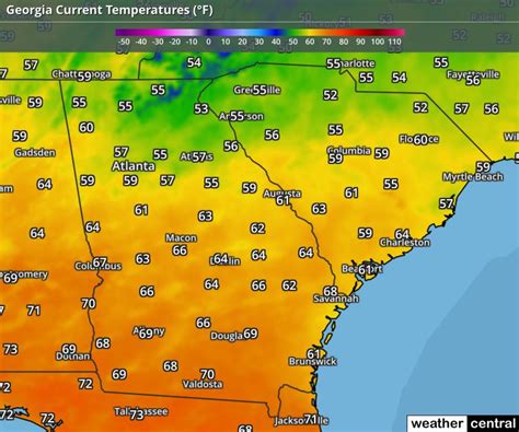 Georgia Weather Forecast For January 2024