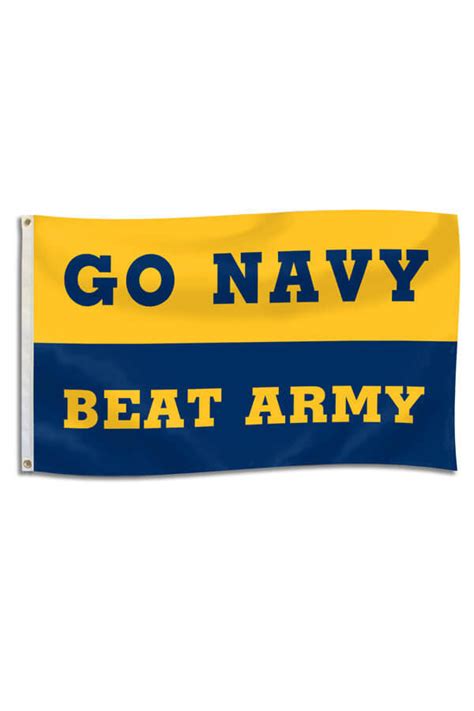 Go Navy Beat Army Flag Top Defense Systems