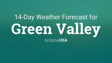 Green Valley Weather Forecast