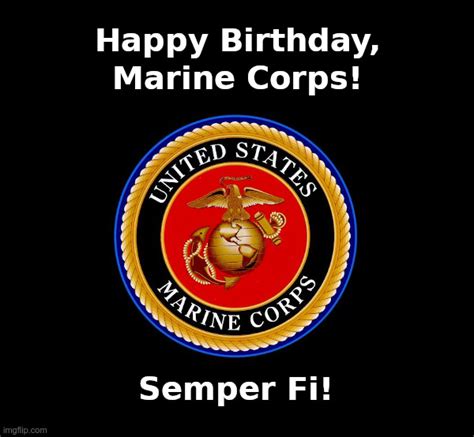 Happy Birthday Marine Corps 2025 Caril Cortney