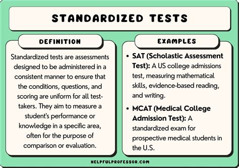 High Standards Test