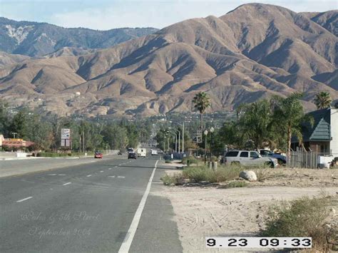 Highland Ca Highland Californina Palm And 5Th Street Looking