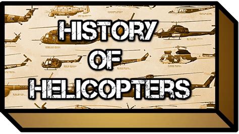 History Of Helicopters Youtube