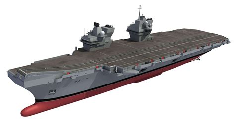 Hms Queen Elizabeth Aircraft Carrier 3D Model By 3D Horse