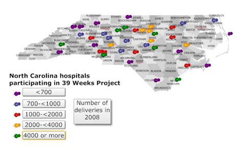 Hospitals In North Carolina Map Maping Resources