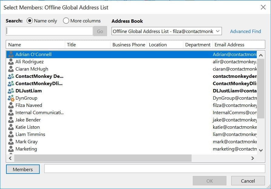 How To Create Distribution Lists In Outlook Staffbase