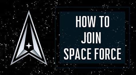 How To Join Space Force