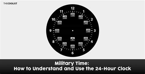 How To Understand Military Time Quickly And Easily Thecoolistsz