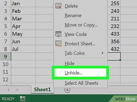 How To Unhide Multiple Sheets In Excel 6 Steps With Pictures How To