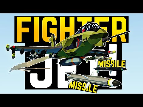 How To Use My Ultimate Fighter Jet In Stormworks Youtube