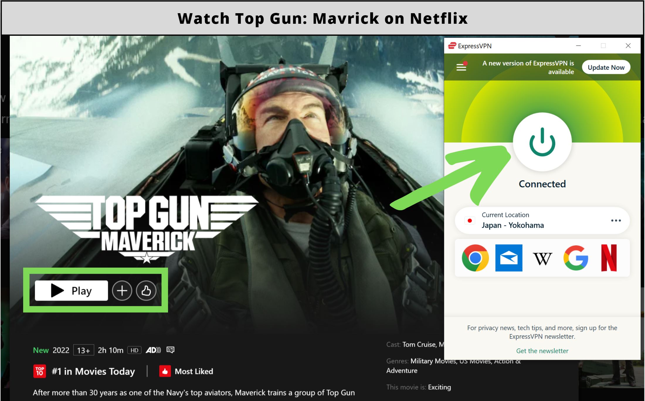 How To Watch Top Gun Maverick On Netflix Updated December