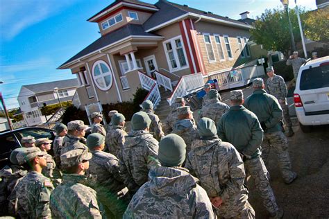 Hurricane Sandy National Guard Marine Corps Door To Door Search And