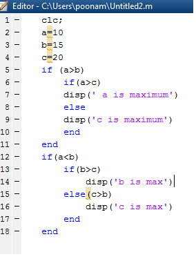 If Else Statement In Matlab Different Examples Of If Else Statement