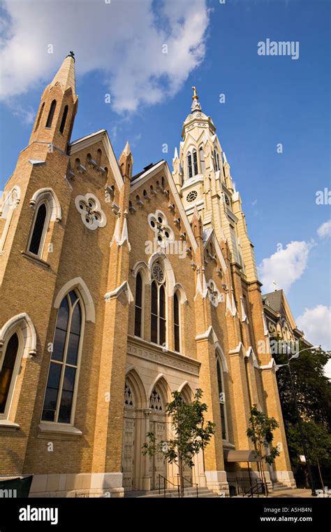 Illinois Chicago Exterior Of St Ignatius College Prep School On Stock Photo 11315305 Alamy