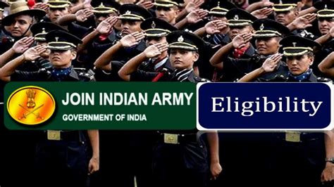 Indian Army Technical Eligibility Criteria Age Limit Education Amp Physical Qualification Youtube