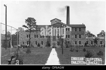 Indian Hospital Talihina Oklahoma 285387 Stock Photo Alamy