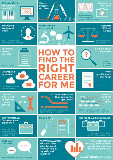 Infographic How To Choose The Right Career