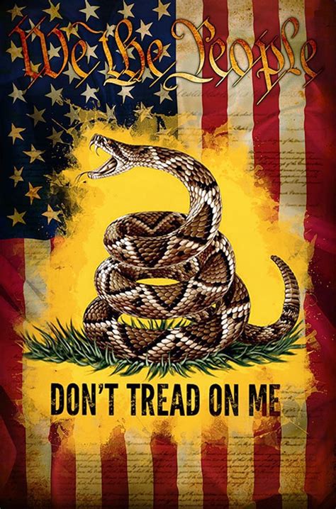 Inkslinger America American Flag Dont Tread On Me Usa Flag