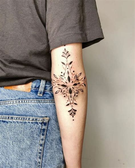 Inner Elbow Tattoos For Women