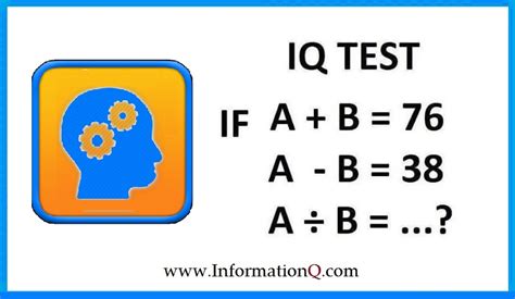 Iq Test Sample Questions