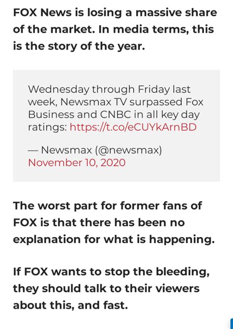 Is Fox Losing Viewership