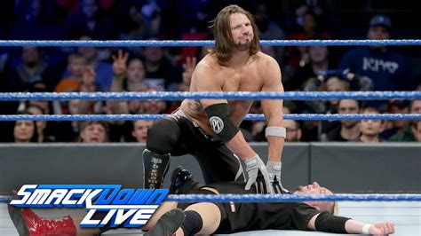 James Ellsworth Defeats Wwe Champion Aj Styles On Smackdown