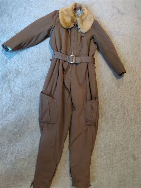 Japanese Wwii Imperial Army Air Force Winter Flight Suit 1942