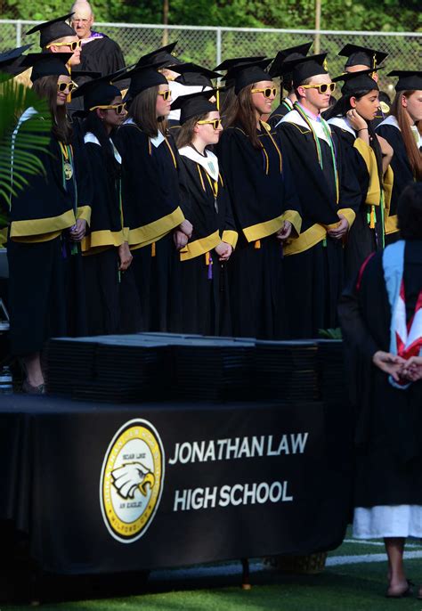 Jonathan Law Graduates Upbeat