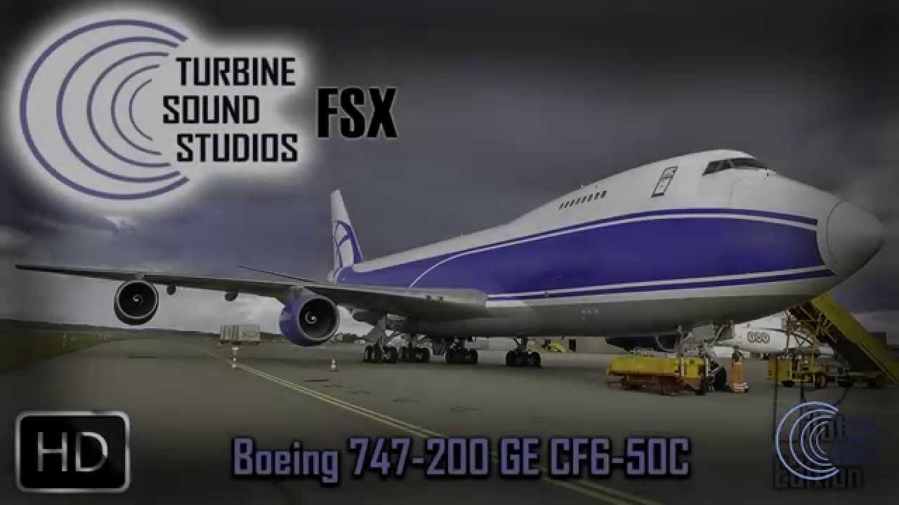 Just Flight Tss Boeing 747 200 Ge Cf6 50C Pilot Edition Sound Package