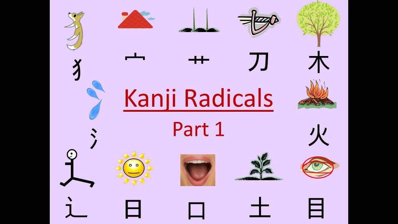 Kanji Start From Zero Kanji Part One Youtube