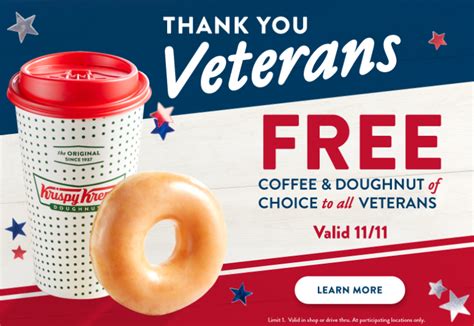 Krispy Kreme Veterans Day