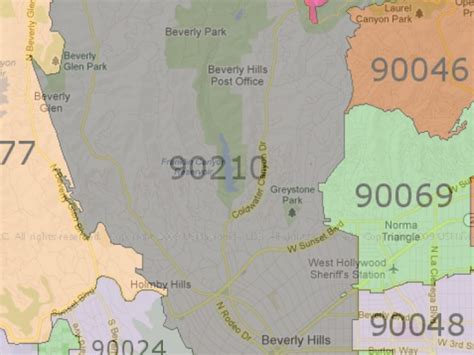 La Zip Code Beverly Hills