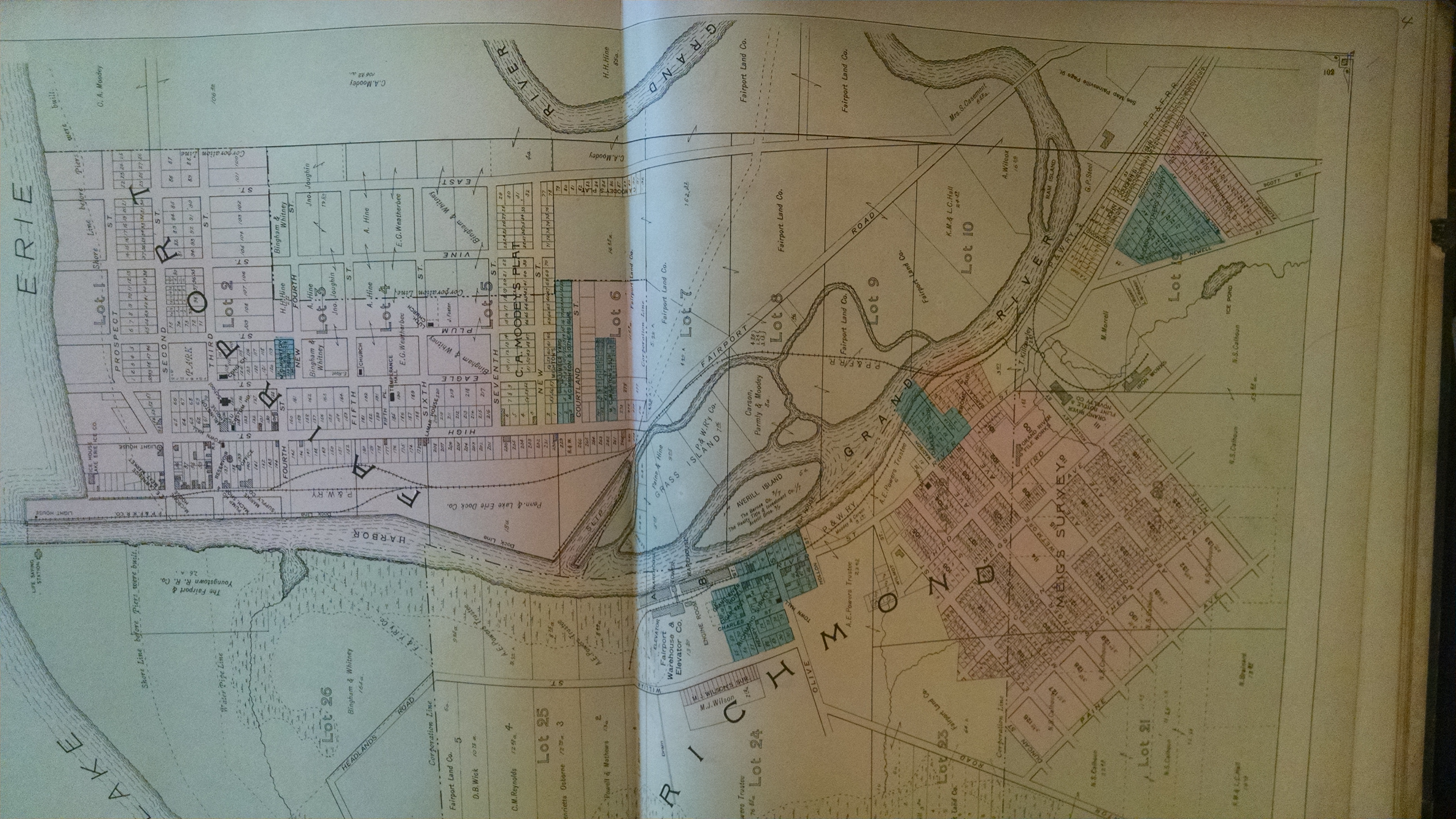 Lake County 1898 Ohio Historical Atlas