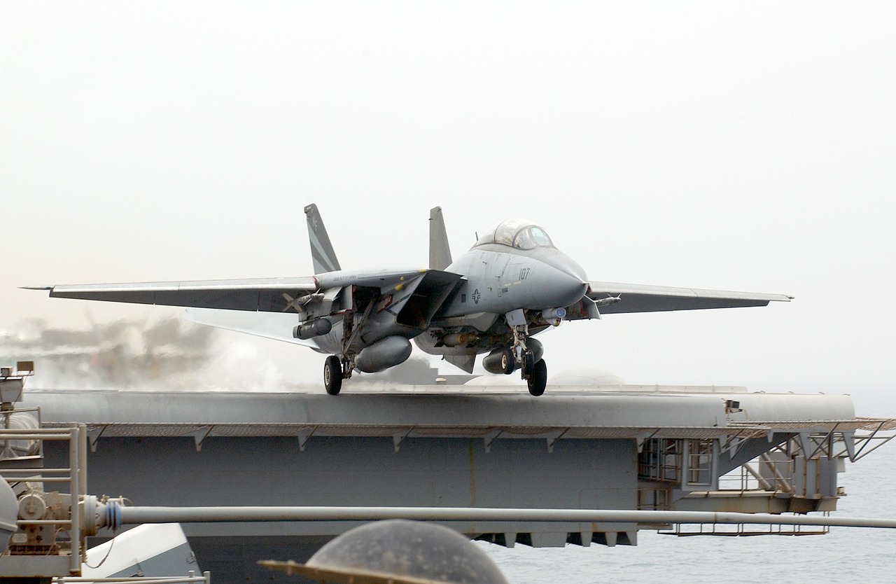 Launch Of Aircraft Carrier