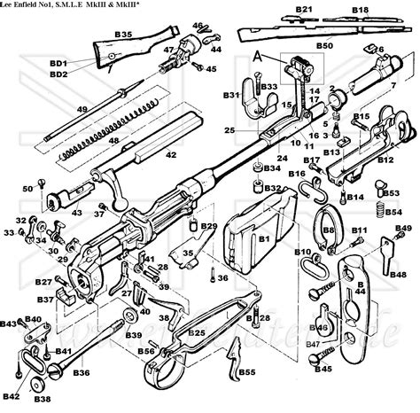 Lee Enfield Schematic