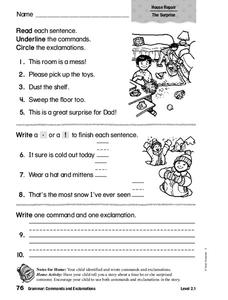 Lesson 3 Commands And Exclamations