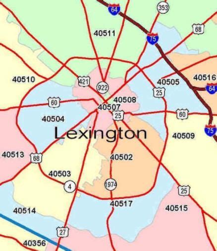 Lexington Ky Zip Code