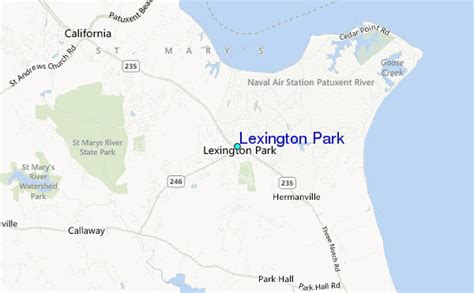 Lexington Park Tide Station Location Guide