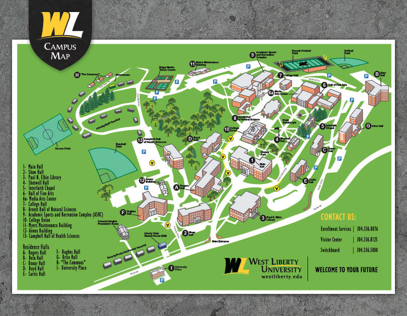 Liberty University Campus Map