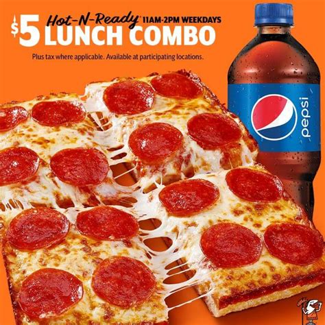 Little Caesars Lunch Combo Hours