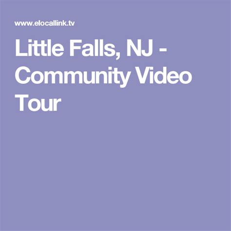 Little Falls Nj Community Video Tour