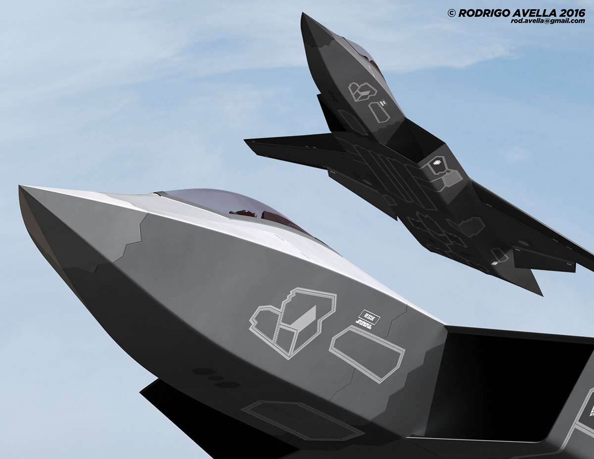 Lockheed Martin Sixth Generation Fighter Behance