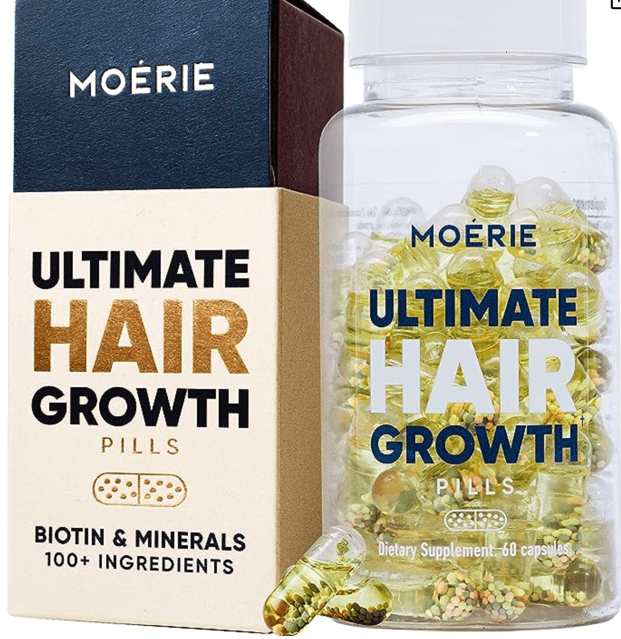 M Mo Rie Ultimate Hair Growth Supplement With Vitamins Walmart Com