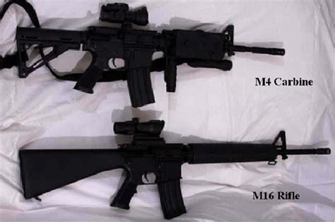 M4 Carbine Vs M16