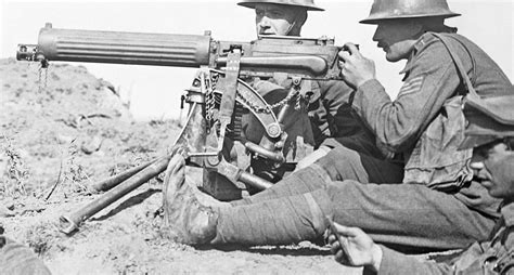 Machine Guns World War 1