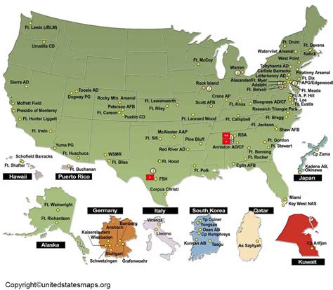 Map Of A Military Base