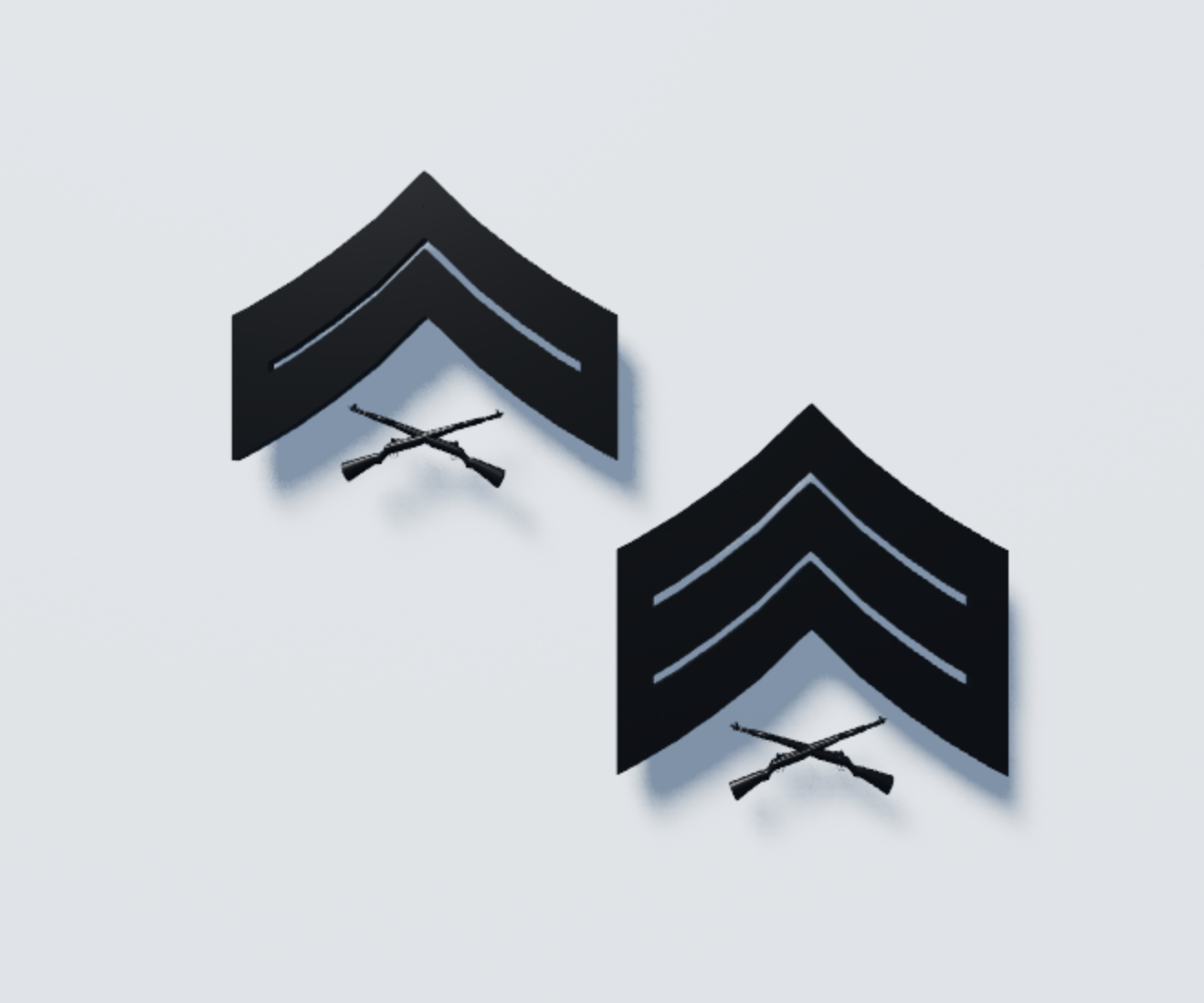 Marine Corps Enlisted Rank Insignia Clearly Development